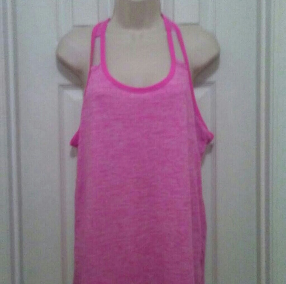 Hot pink tank